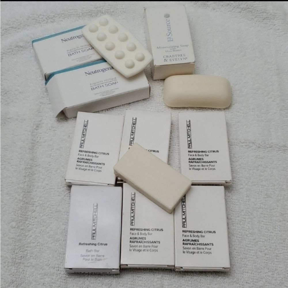 9 BAR SOAPS PAUL MITCHELL NEUTROGENA CRABTREE BODY